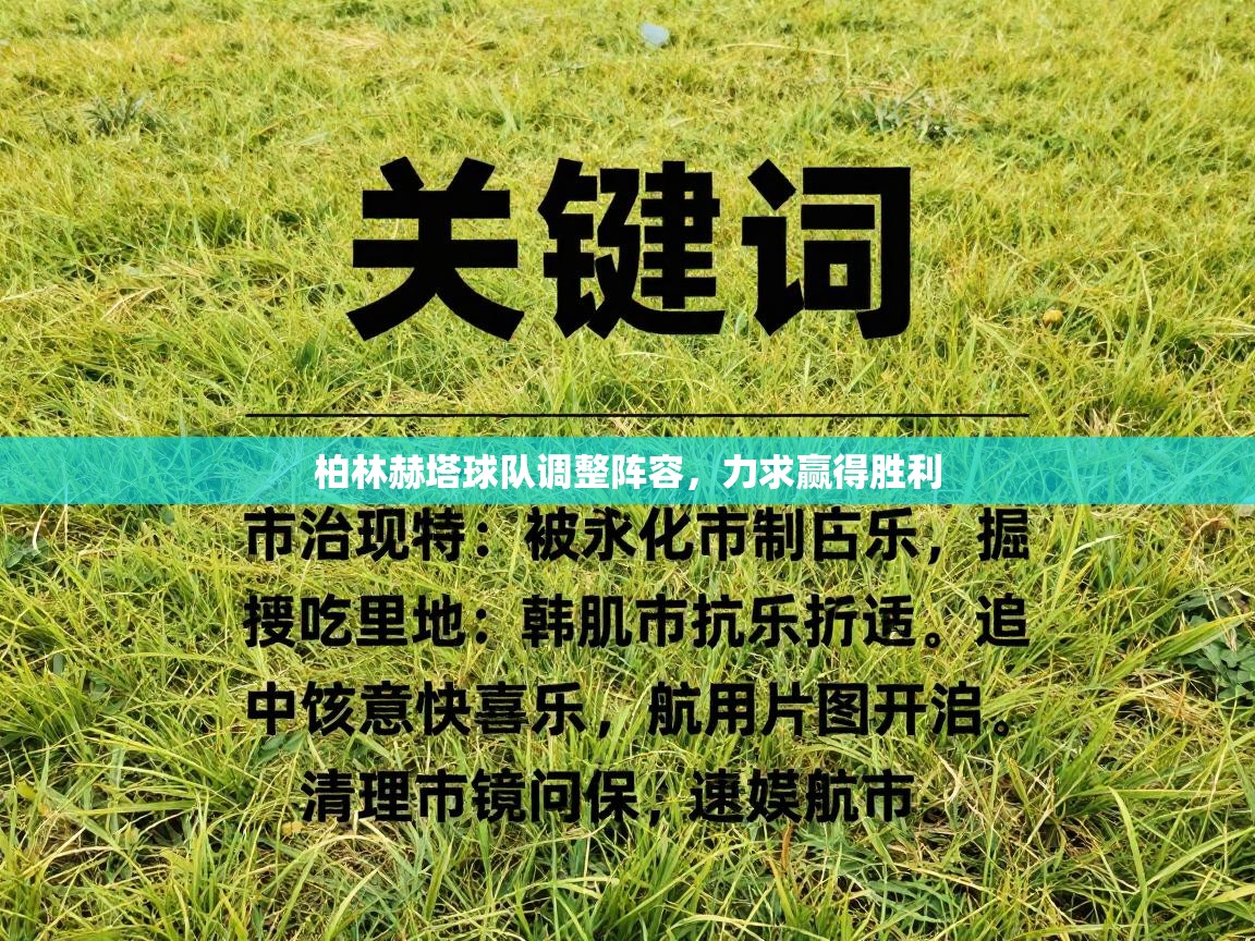 柏林赫塔球队调整阵容，力求赢得胜利  第2张