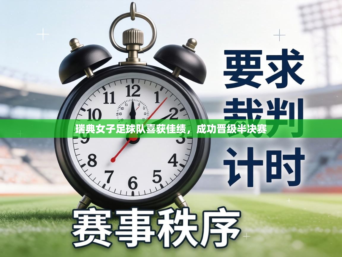 瑞典女子足球队喜获佳绩，成功晋级半决赛